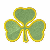 Shamrock embroidered shirts by ZazzleEmbroidery Shamrock embroidered shirts
