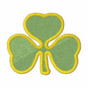 Shamrock embroidered shirts