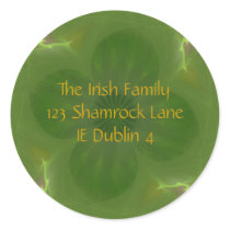 Shamrock Envelope Seal stickers by Hafapea Shamrock Envelope Seal stickers