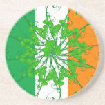 Shamrock Flag 2 Drink Coasters