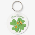 Shamrock Flower Keychain by StarStock Shamrock Flower Keychain