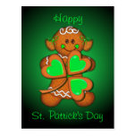 SHAMROCK GIRL by SHARON SHARPE Post Card