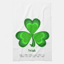 Shamrock Glory kitchen towels