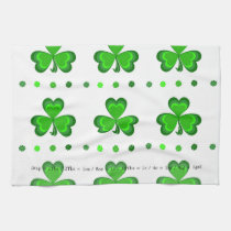 Shamrock Glory kitchen towels