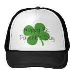 Shamrock, Happy St. Patrick's Day Mesh Hat