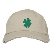 Shamrock Hat Embroidered Hat