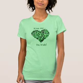 Shamrock Heart St. Patrick's Day Custom