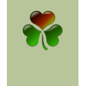Shamrock Heart t-shirts
