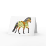 Shamrock Horse Greeting Card