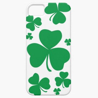 Irish Shamrocks iPhone 5/5S Cover