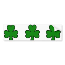 Shamrock, Ireland bumper stickers
