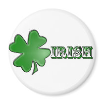 Shamrock Irish Magnet!