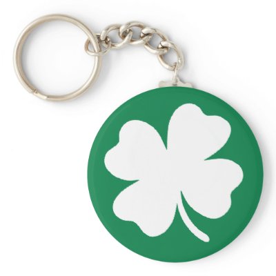 Shamrock Keychain