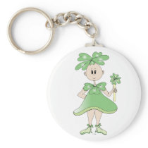 Shamrock Keychain
