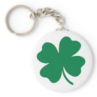 Shamrock Keychain