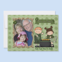 Shamrock Kids - Customize Photo invitations