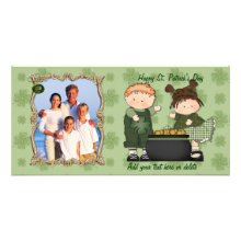 Shamrock Kids - Customize Photo photocard