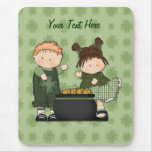 Shamrock Kids Mouse Pad