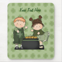 Shamrock Kids mousepads
