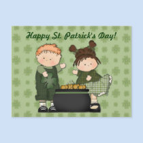 Shamrock Kids postcards