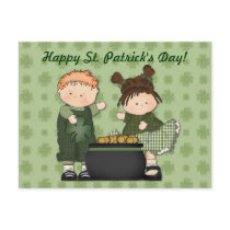 Shamrock Kids postcards