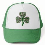 Shamrock Knot Cross Cap hats