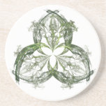 Shamrock Lace Beverage Coasters