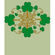 Shamrock Lace t-shirts by totallypainted Shamrock Lace t-shirts