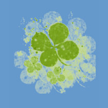 Shamrock Long Sleeved T-Shirt by voodoomama Shamrock Long Sleeved T-Shirt