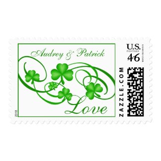 Shamrock Love Stamps