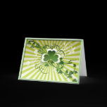 Shamrock luck cards