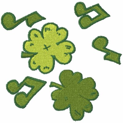 Shamrock Music Embroidered Polo Shirt Shamrock Music Embroidered Polo Shirt