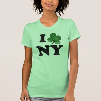 Shamrock NY, Funny St. Patricks Day T-Shirt