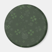 Shamrock Paper Magnets