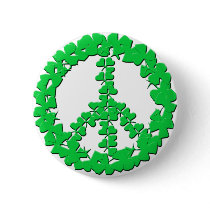 Shamrock Peace Sign Products buttons