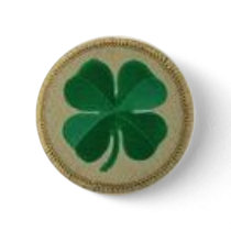 shamrock pin buttons