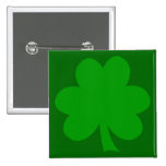 Shamrock Pinback Button