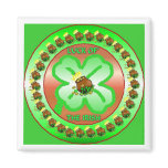 Shamrock Plate magnets