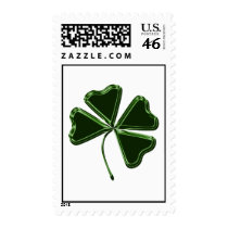 Shamrock Postage Stamp