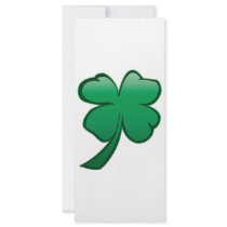 shamrock rack cards by divebargraphics shamrock rack cards