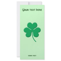 Shamrock Full Color Rack Card