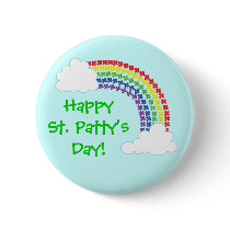 Shamrock Rainbow buttons