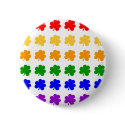 Shamrock Rainbow Button button