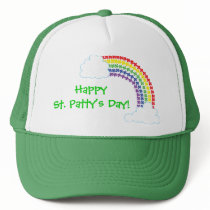 Shamrock Rainbow hats