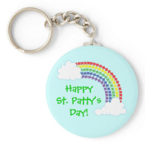 Shamrock Rainbow keychains