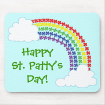 Shamrock Rainbow mousepads