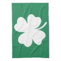 Shamrock  Saint Patricks Day Ireland kitchentowel