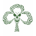 Shamrock skull t-shirts