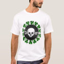 Shamrock Skull t-shirts by Jucstice Shamrock Skull t-shirts