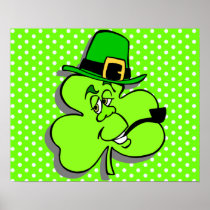 Shamrock Smoking Pipe posters
